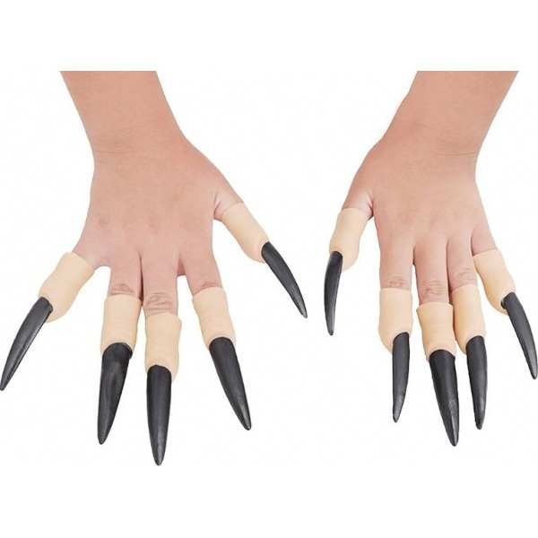 DEDOS C/UNHAS HALLOWEEN